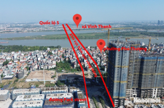 Toàn cảnh khu vực sẽ xây hầm qua sông Hồng gần 22 nghìn tỷ đồng