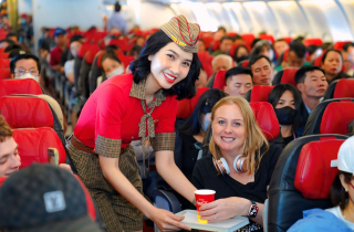 Vietjet “chiều” tín đồ du lịch đầu năm với gói Deluxe giảm 20%