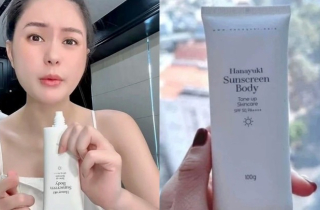 Tiếp tục thu hồi kem chống nắng Hanayuki do chồng ca sĩ Đoàn Di Băng phân phối