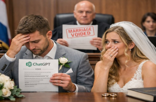 Nhờ ChatGPT soạn lời thề nguyện trong đám cưới, cặp đôi bị toà án hủy hôn