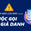 Lừa đảo mạo danh: Hiểm họa từ những cuộc gọi lạ