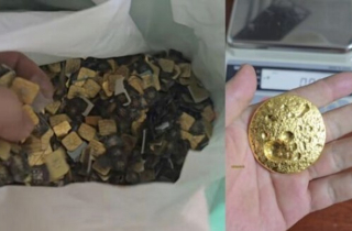 Chàng trai lấy được hơn 5 cây vàng từ SIM rác