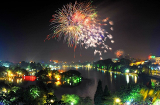 Hà Nội công bố 33 điểm bắn pháo hoa đêm Giao thừa đón Tết Nguyên đán 2026