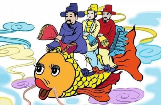 Sự tích Táo quân: Vì sao lại có một bà hai ông?